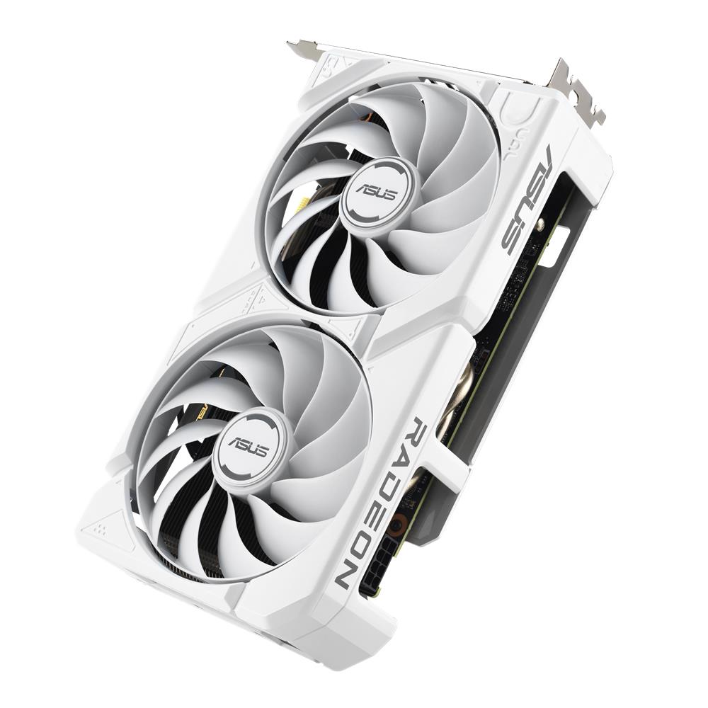 ASUS Dual Radeon RX 9060 XT 16GB GDDR6 White Gaming Grafikkarte PCIe 5.0