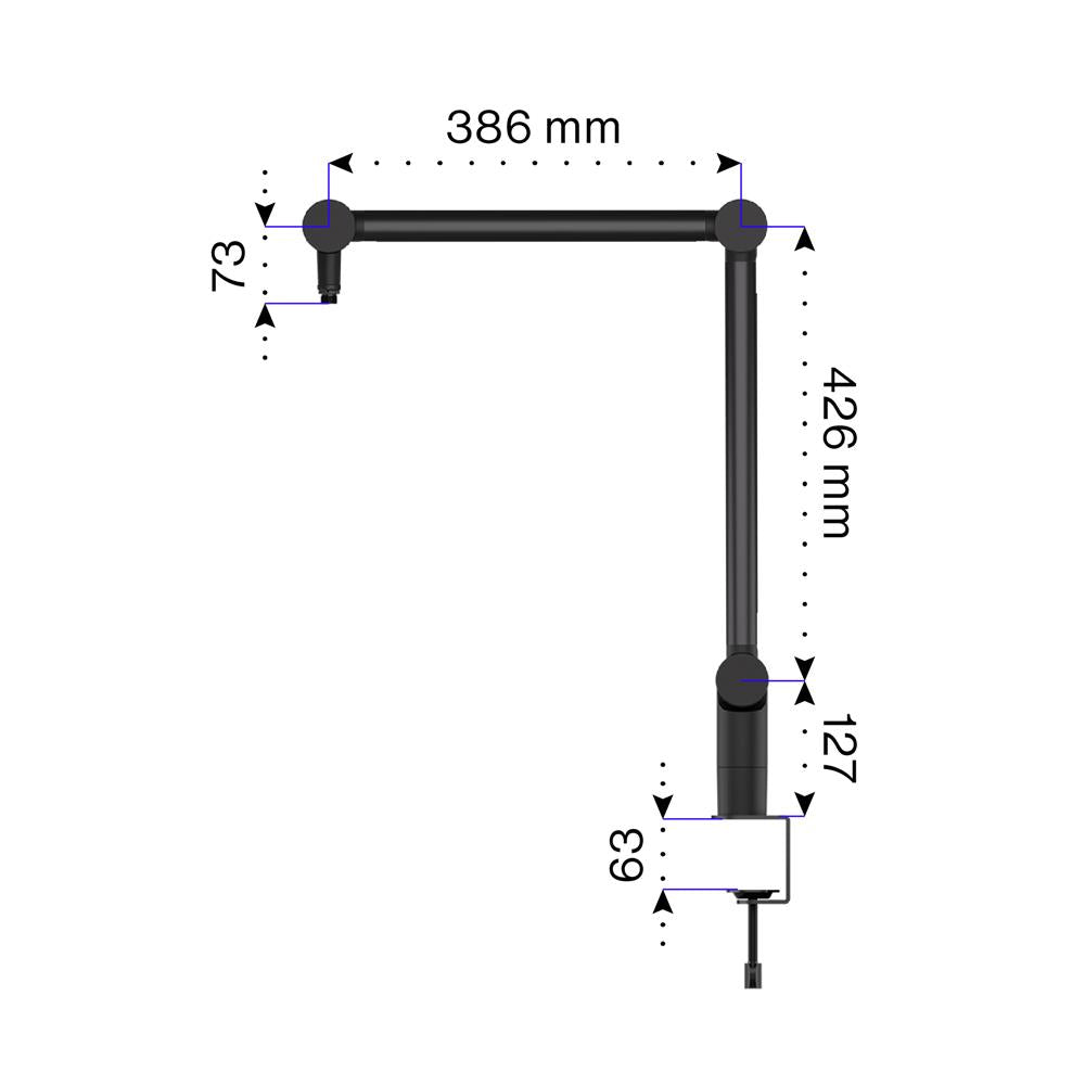 ENDORFY Solum Studio, Mikrofon mit verstellbarem Arm