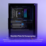 ENDORFY Ventum 200 Air, ATX PC-Gehäuse, inkl. 4x 120mm PWM-Lüfter, Frontblende aus Mesh, Seitenteil aus gehärtetem Glas | EY2A002