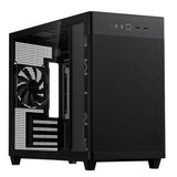 ASUS Prime AP201 Tempered Glass MicroATX Gehäuse schwarz