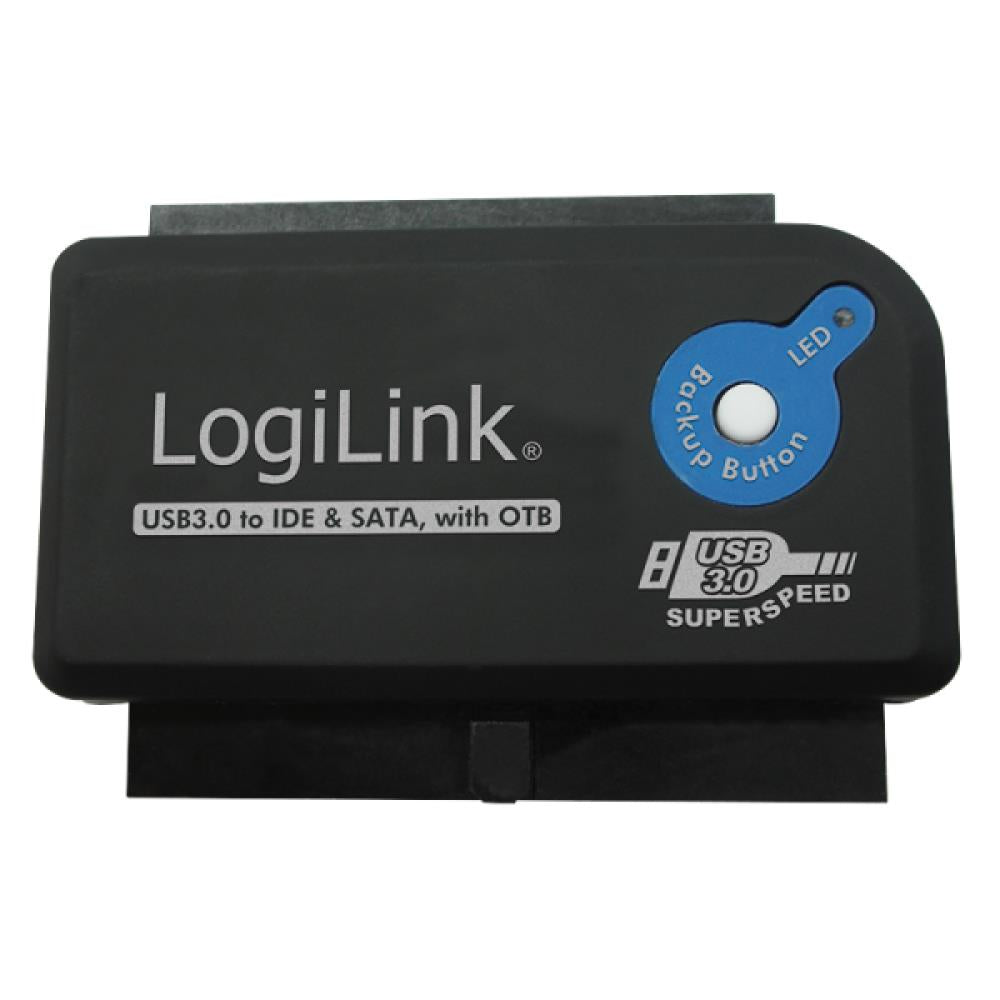 LogiLink USB 3.0 zu IDE & SATA Adapter mit OTB