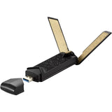 ASUS USB-AX56 Dual-Band AX1800 USB-WLAN-Adapter WiFi 6 externe Antenne WPA3