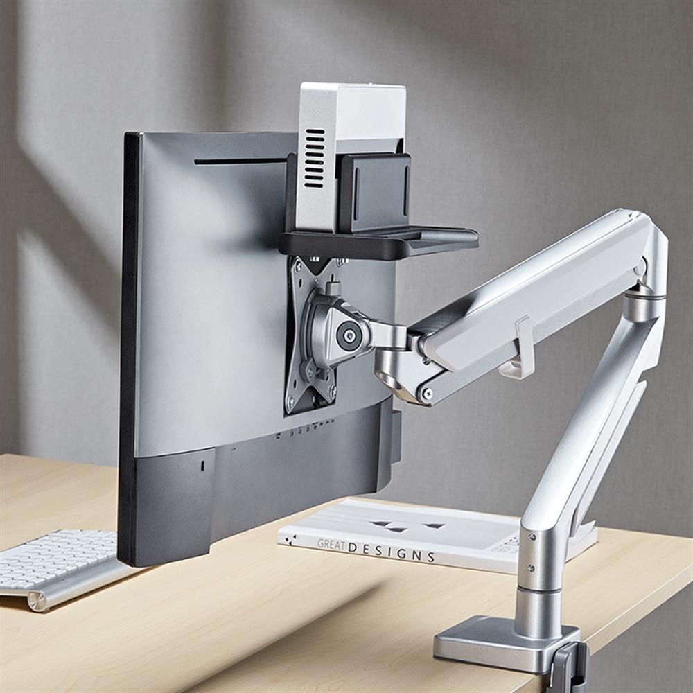 LogiLink Multifunktionale Halterung für Mini-PCs, 0,5–7 cm Breite, bis 3 kg, Schwarz