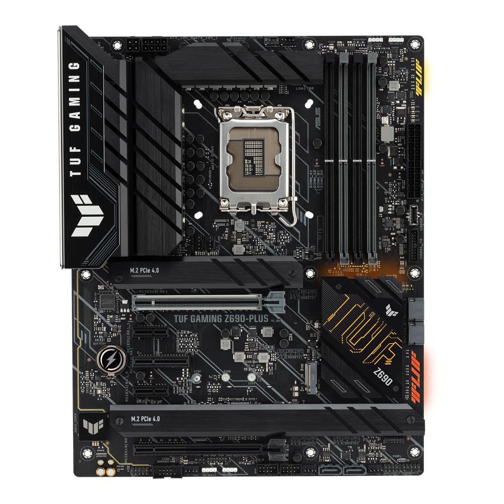 ASUS TUF GAMING Z690-PLUS Mainboard Sockel Intel LGA 1700 ATX PCIe 5.0 DDR4 4x M.2 SATA 6Gbit/s