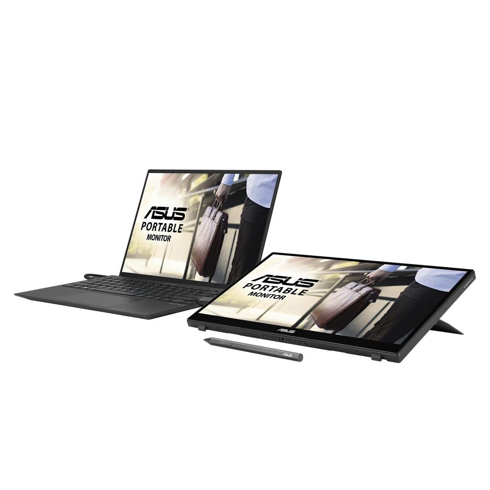 ASUS ZenScreen Ink MB14AHD tragbarer 14-Zoll Monitor 10-Punkt-Touch Stylus Pen 5ms USB-C Micro HDMI