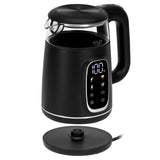 Adler AD 1305 Glas-Wasserkocher mit Temperaturregelung, LED-Anzeige, 1,7 L, 2200 W