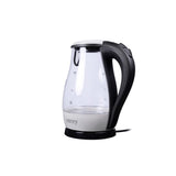 Camry CR 1251w Glas Wasserkocher 1,7 Liter Weiß 2200 Watt LED Beleuchtet