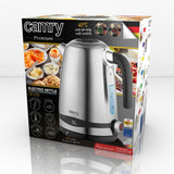Camry CR 1291 Edelstahl Wasserkocher 1,7L mit LCD