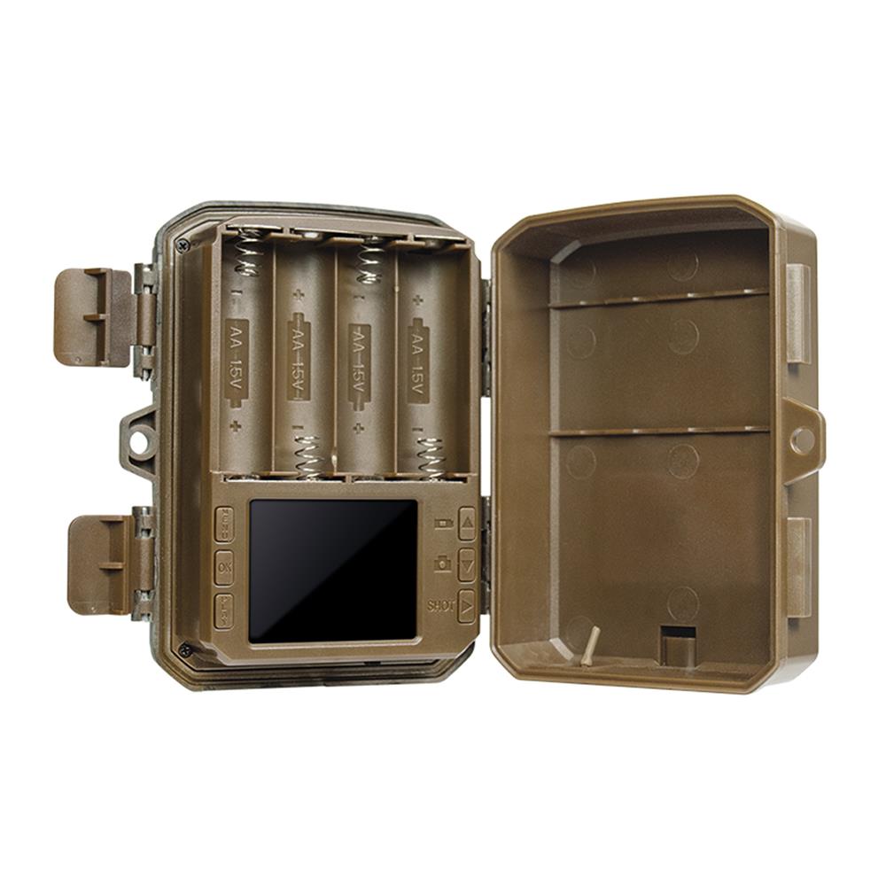 LogiLink Wildkamera 4K mit Nachtsicht & Bewegungsauslöser, IP66, Camouflage