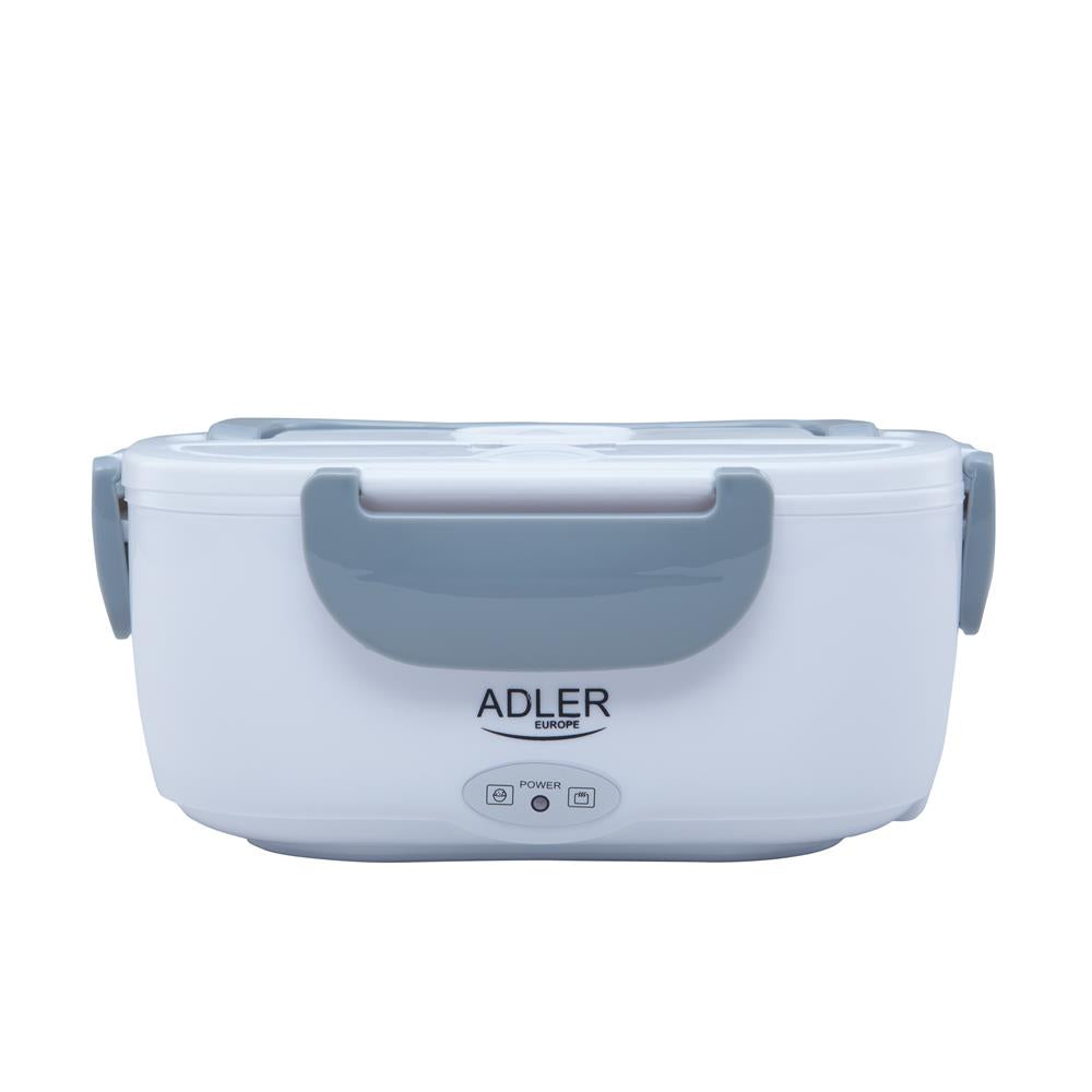 Adler AD 4474 Elektrische Lunchbox in Grau für warme Mahlzeiten, beheizbare Lebensmittelbox