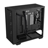 ASUS A21 PLUS TG ARGB Black microATX PC Gehäuse mit Mesh Front und 4 ARGB Lüftern