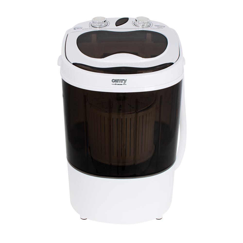 Camry CR 8054 Mini Waschmaschine mit Schleuder 3 kg Braun