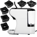 Adler AD 4386 Multikapsel Kaffeemaschine, 19 bar Espressomaschine, 9 Kapselsysteme, gemahlener Kaffee, ESE Pads, 0,6 l, kompakt, Weiß/Schwarz