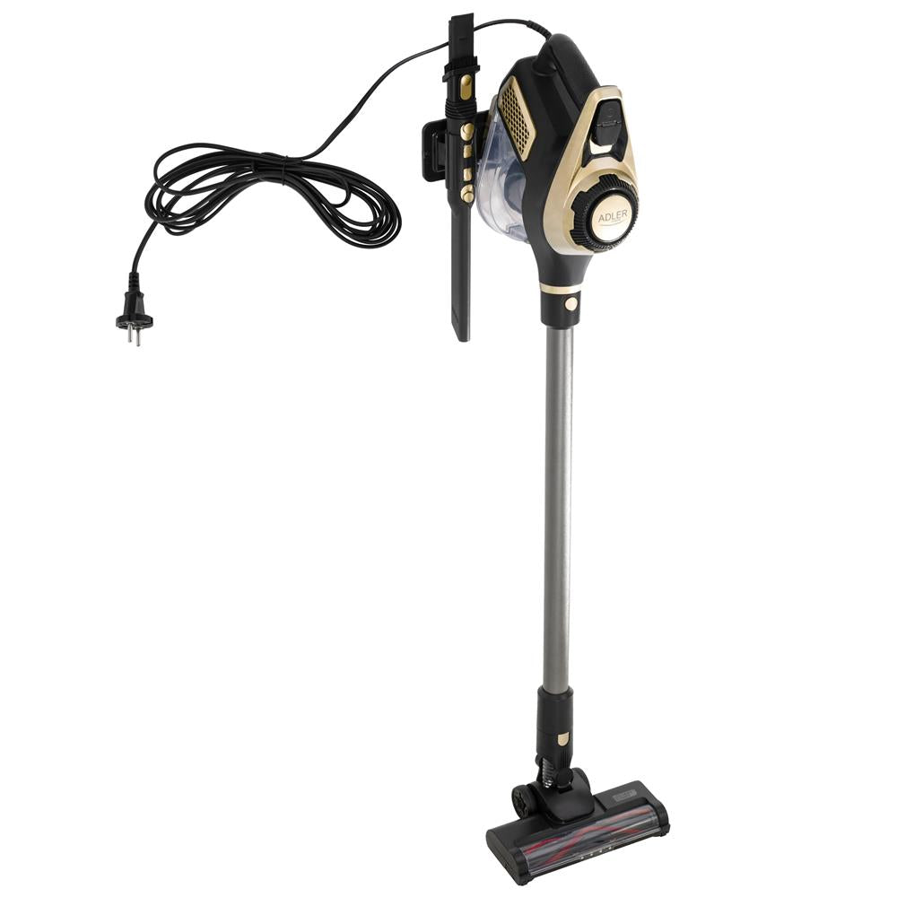 Adler AD 7083 Kabelstaubsauger mit 3 Stufen Filtersystem Gold