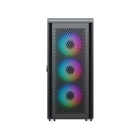 Silentware Air 100 Black – Midi Tower mit Mesh-Front, Glas-Seitenfenster & 4 A-RGB Lüftern
