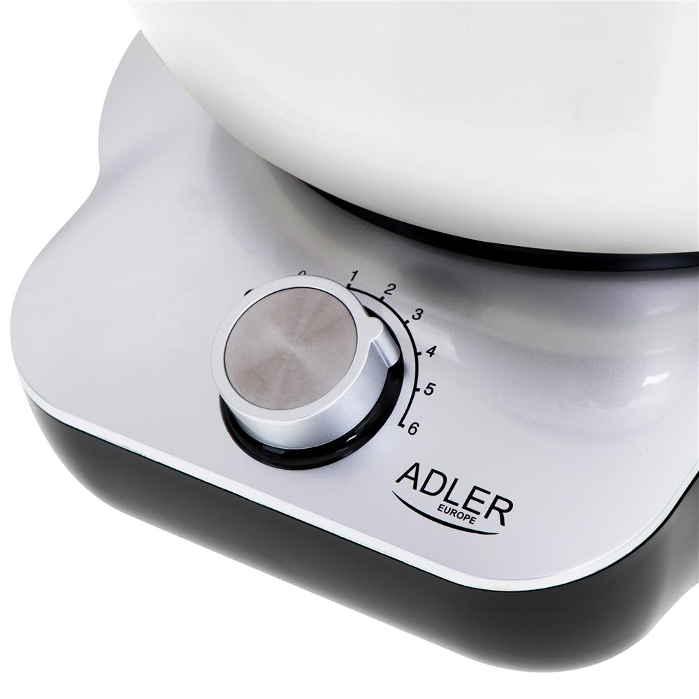 Adler AD 4222 Mixer 360 Grad drehbar mit Schüssel, 1200 Watt, mit 6 Stufen