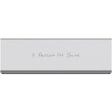 Edifier Aluminium Lautsprecherständer – 10° Neigung, vibrationsdämpfend, silber