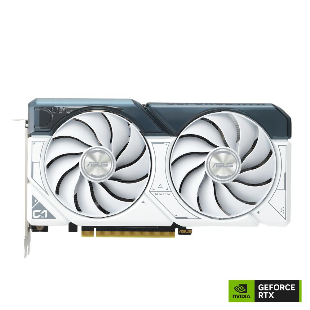 ASUS Dual GeForce RTX 4060 OC White Edition 8GB GDDR6 Gaming Grafikkarte NVIDIA weiß