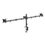 LogiLink Monitorhalterung, 3-fach, 17-27", Armlänge: je 658 mm, Aluminium