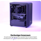 ENDORFY Arx 500 Air, ATX PC-Gehäuse, inkl. 5x 140mm PWM-Lüfter, Seitenteil aus gehärtetem Glas | EY2A010