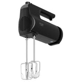 Adler AD 4230 Handmixer 5 Geschwindigkeiten Turbo Mixer Knethaken schwarz