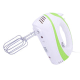 Adler AD 4205g Handmixer in Weiß/Grün, 300 Watt, mit 5 Geschwindigkeitsstufen