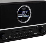 Camry CR 1182 Retro Radio Küchenradio mit Bluetooth 5.0 FM DAB Braun