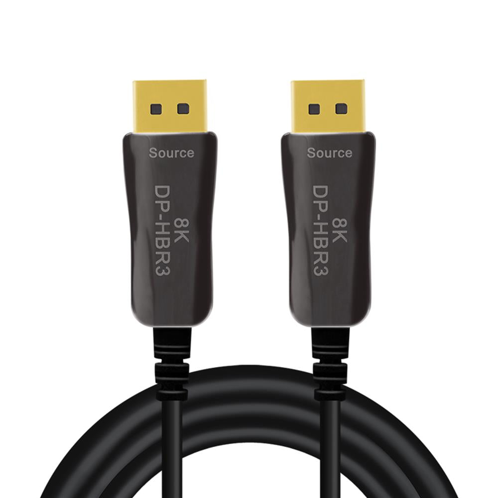 LogiLink DisplayPort-Kabel DP/M zu DP/M 8K/60 Hz AOC schwarz 20 m