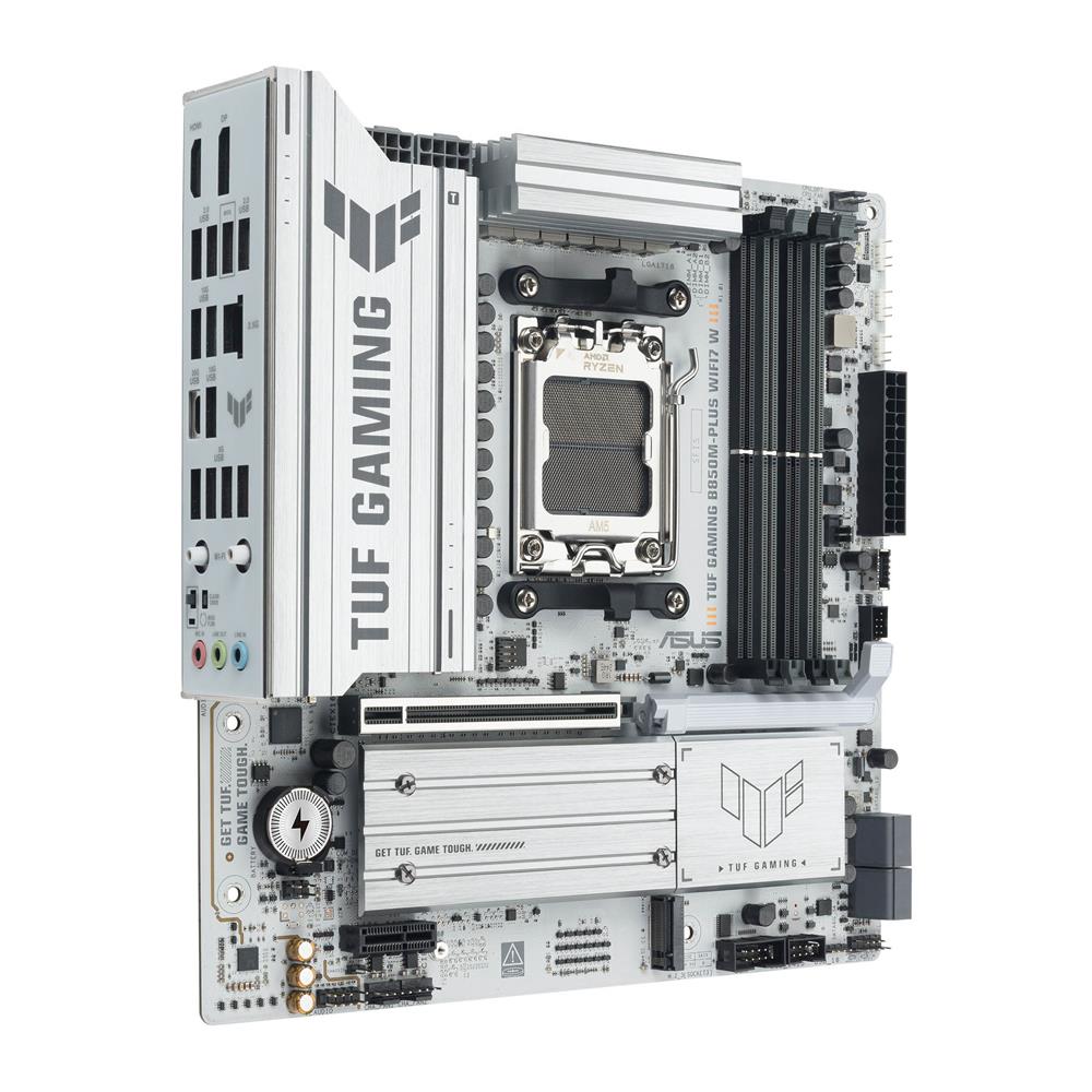ASUS TUF GAMING B850M-PLUS WIFI7 W Mainboard AM5 micro ATX DDR5 PCIe 5.0 WiFi 7
