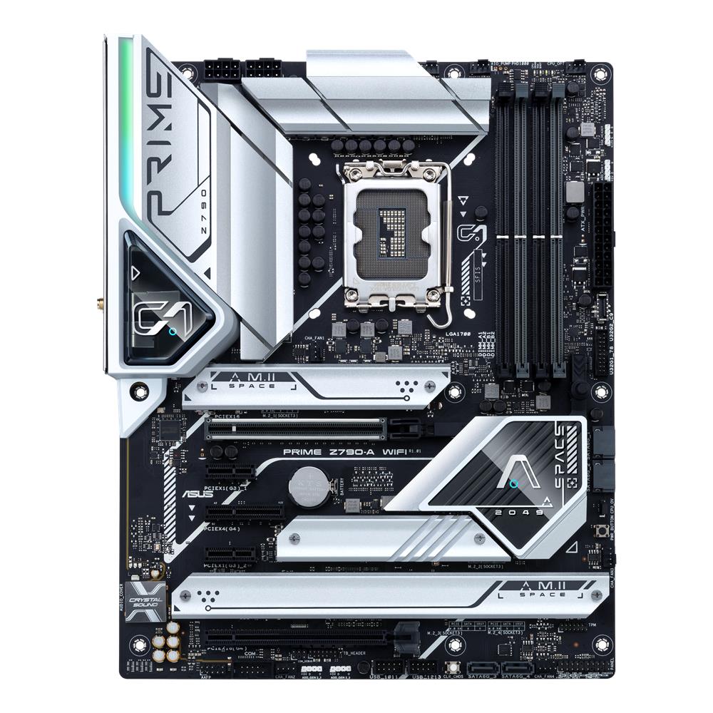 ASUS Prime Z790-A WIFI Gaming Mainboard Sockel Intel LGA1700 ATX PCIe 5.0 DDR5 M.2 WiFI 6E HDMI DP