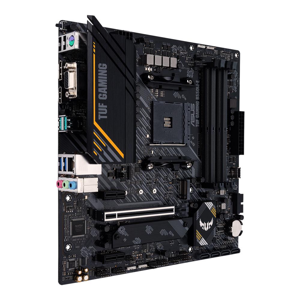 ASUS TUF Gaming B550M-E Gaming Mainboard Sockel AM4 (micro-ATX, Ryzen, PCIe 4.0, M.2, Ethernet)