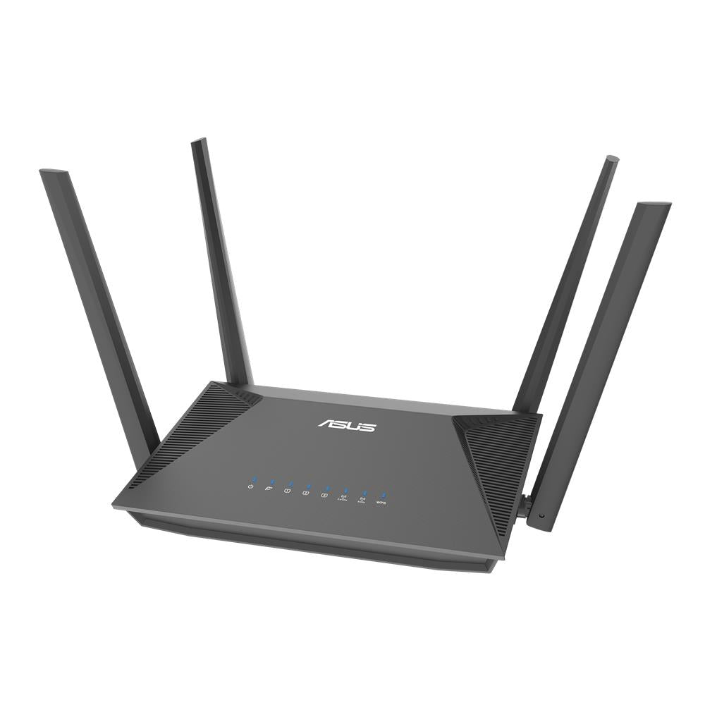 ASUS RT‑AX52 AX1800 AiMesh Router mit WiFi 6, Instant Guard und integriertem VPN
