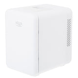 Adler AD 8084w Mini Kühlschrank 4 L, thermoelektrische Kühlbox, klein, tragbar, mit Kühl- und Heizfunktion, für Auto und Zuhause, Kosmetikkühlschrank, Getränkekühler, Weiß