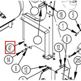 Nilfisk Original 56509741 LPG Tank Support Weldt Tankhalterung