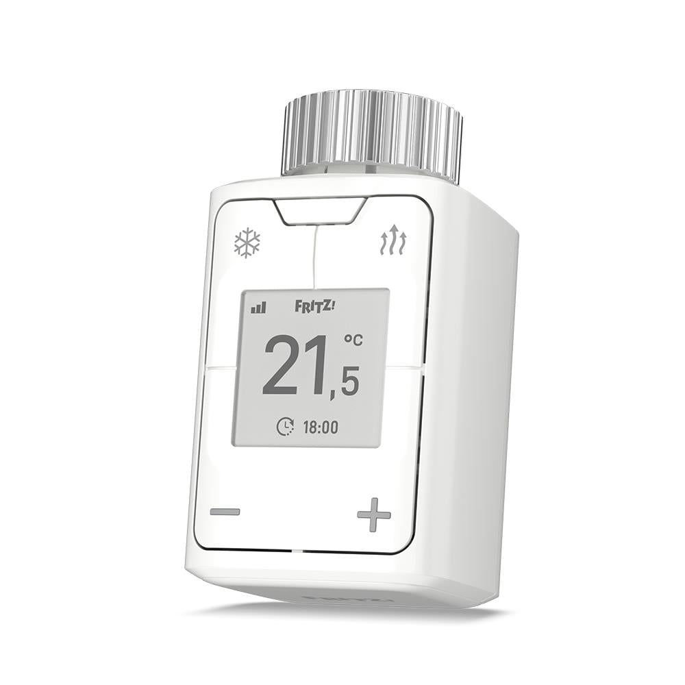 FRITZ!DECT 302 – Heizkörperthermostat mit erweitertem Display & präziser Temperaturregelung
