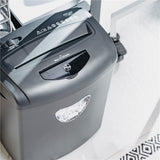 Adler AD 1038 Aktenvernichter, P-4 Dokumentenschredder für Papier, Kreditkarten und CD/DVDs, 10 Blatt, 21 Liter, Grau