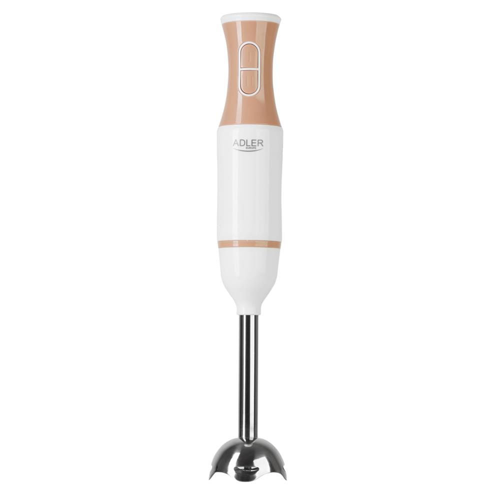 Adler AD 4616 Stabmixer Weiß/Beige Pürierstab Zerkleinerer Handmixer Mixstab