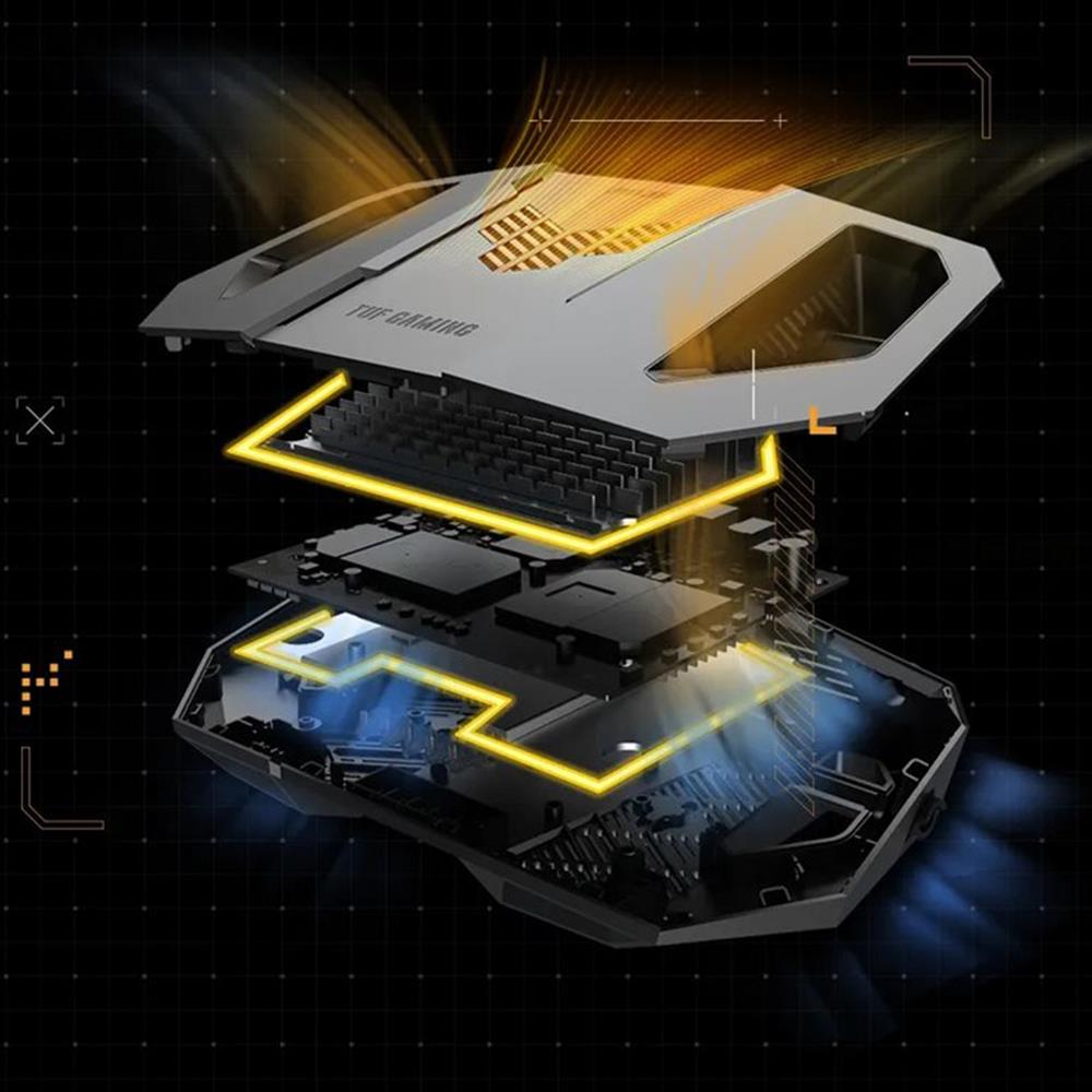 ASUS TUF Gaming BE9400 Tri‑Band WiFi 7 Gaming Router mit 4x 2.5G Ports und AiMesh