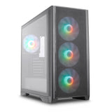 Silentware Air 1000 Black – ATX Midi Tower mit Mesh-Front, Glas-Seitenfenster & 4 A-RGB Lüftern