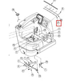 Nilfisk Original 56510542 Plate Spacer Abstandshalter