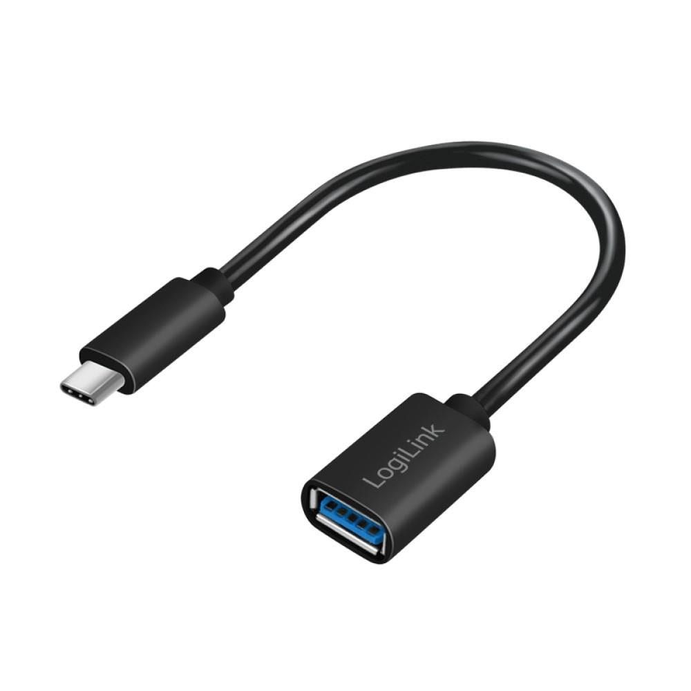 LogiLink USB 3.1 Gen1x1 Adapter USB C Stecker > USB A Buchse Superspeed 5 Gbit