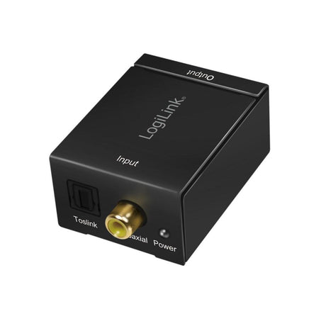 LogiLink Koaxial/Toslink zu analog L/R Audio-Konverter