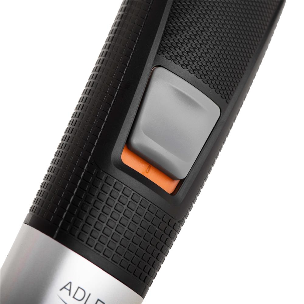 Adler AD 2943 5-in-1 Pflegeset mit Ladestation Rasierer Trimmer LED Anzeige schwarz