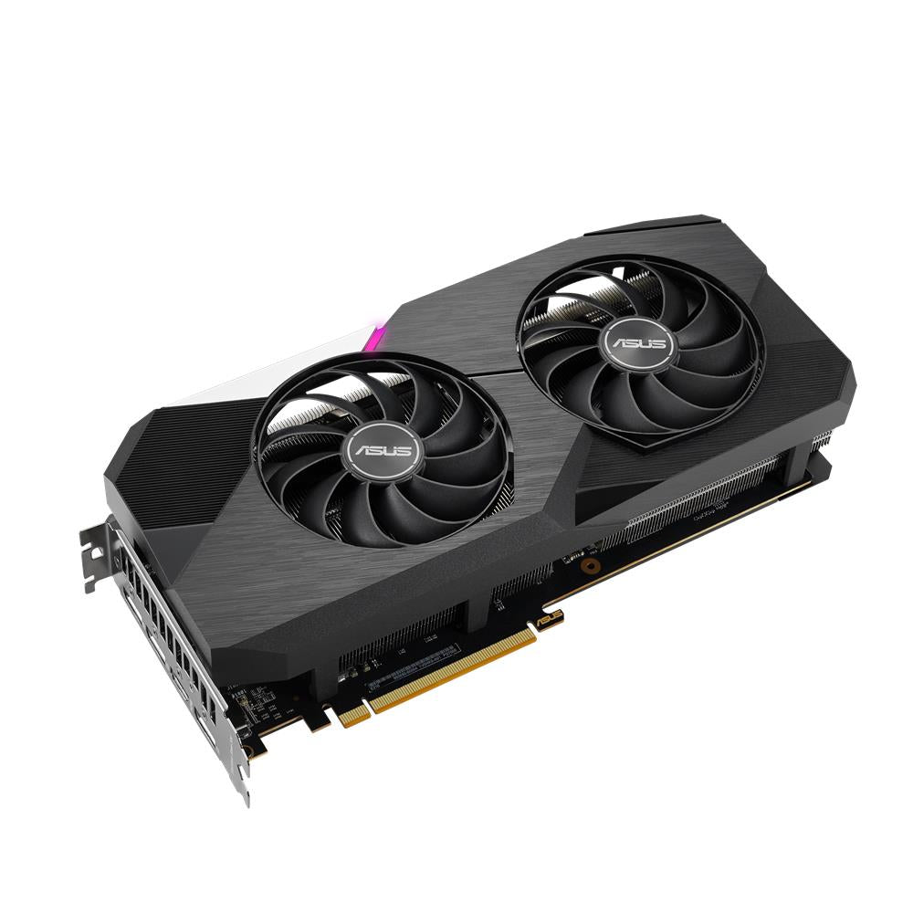 ASUS DUAL-RX6750XT-O12G Dual AMD Radeon RX6750 XT 12GB OC Edition Gaming Grafikkarte GDDR6 HDMI DP