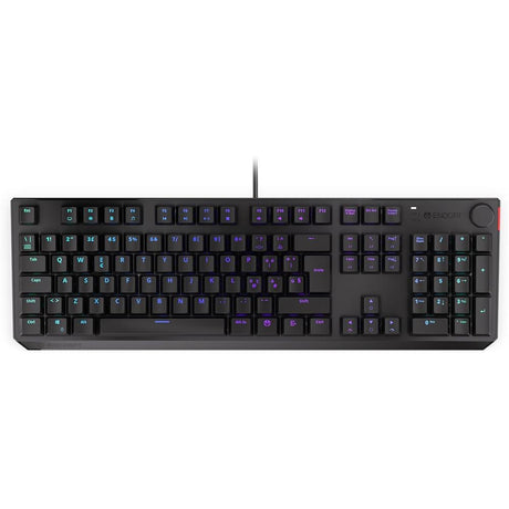ENDORFY EY5G010 - Mechanische Tastatur (IT-Layout), Thock IT Red, Full Size