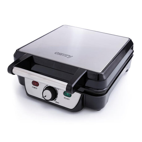Camry CR 3025 Waffeleisen 4 Waffeln 1500 Watt Waffelmaker XXL für 4 Waffeln