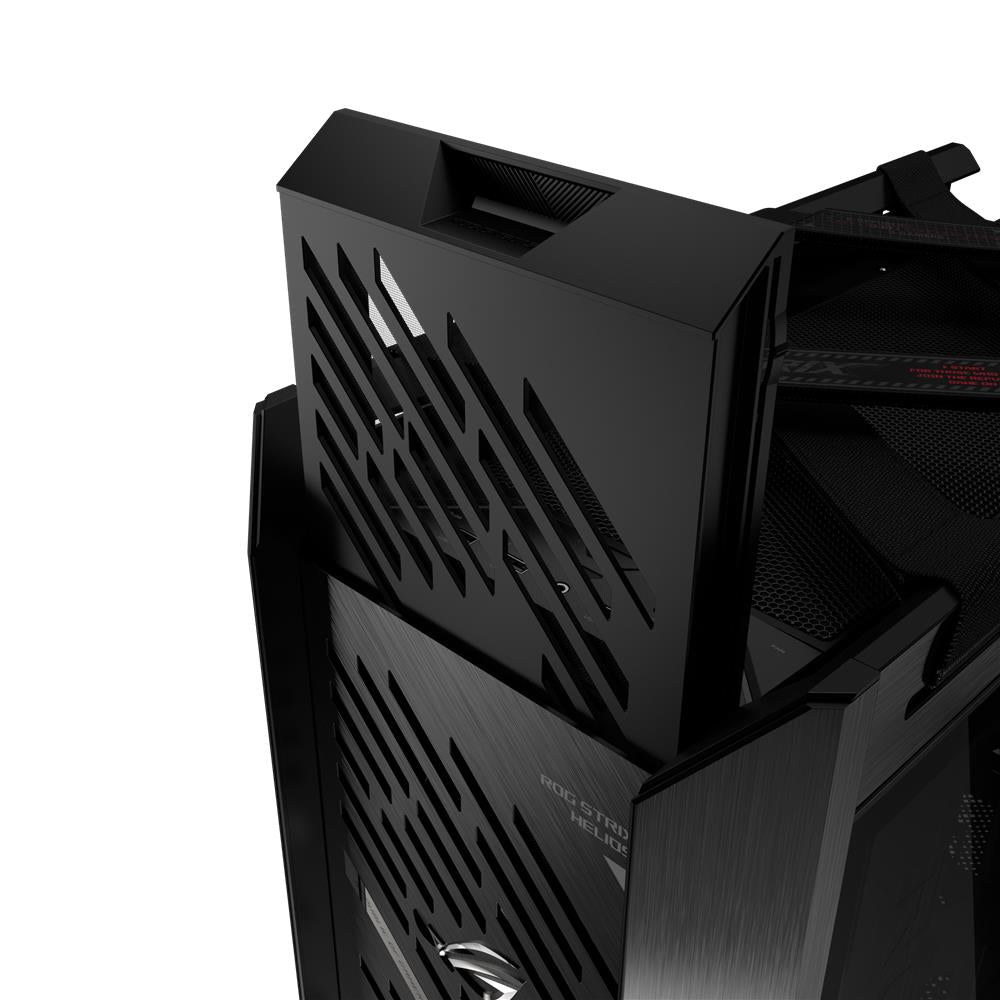 ASUS ROG Strix Helios II EATX Mid Tower Gaming PC Gehäuse mit 4 Lüftern und 420 mm Radiator