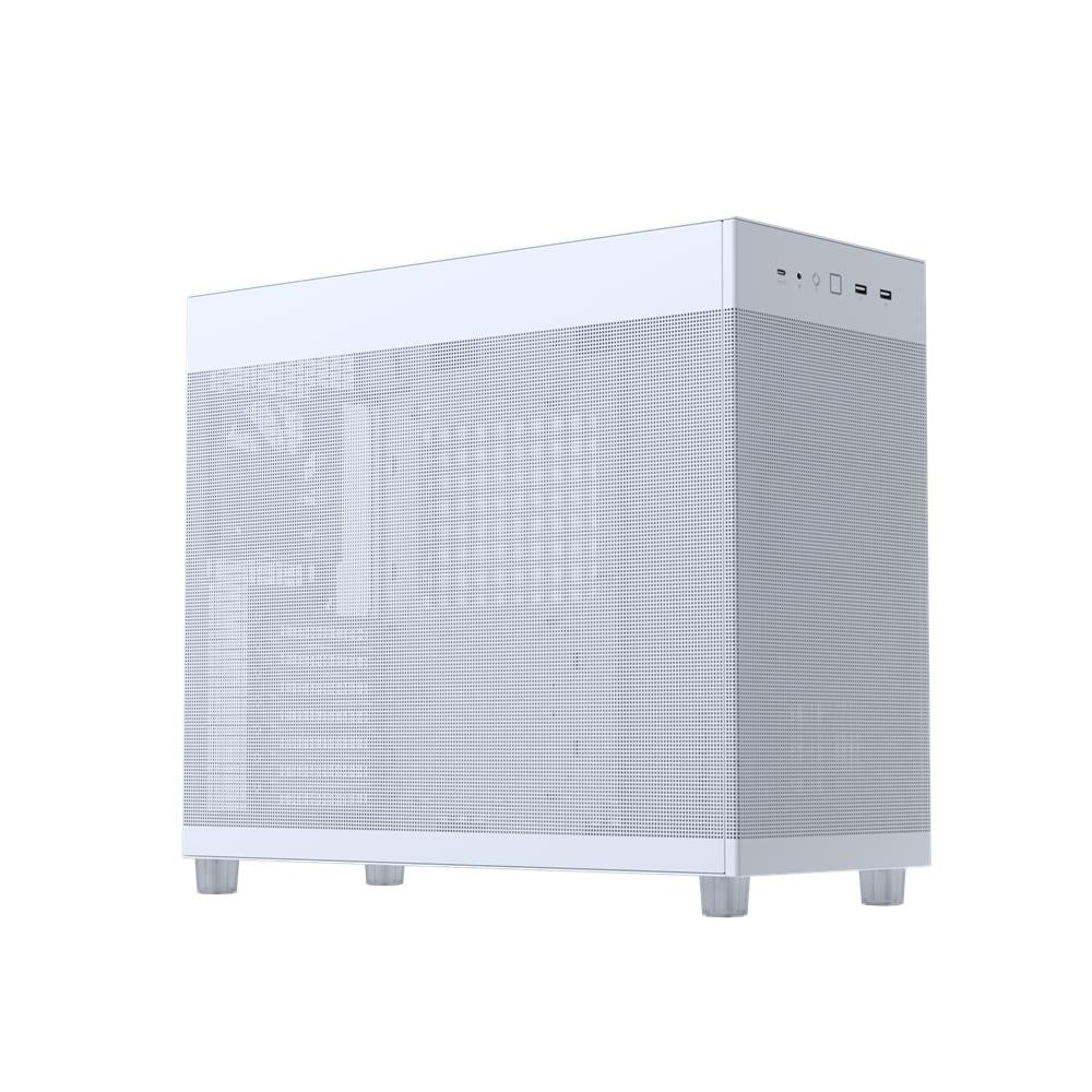 ASUS Prime AP303 Mesh Panel ATX PC Gehaeuse White mit 360 mm Radiator und USB 20Gbps