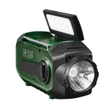 Camry CR 1919 Notfallradio mit Solar, Kurbel, Bluetooth, 4000 mAh Powerbank, Taschenlampe und Leselampe