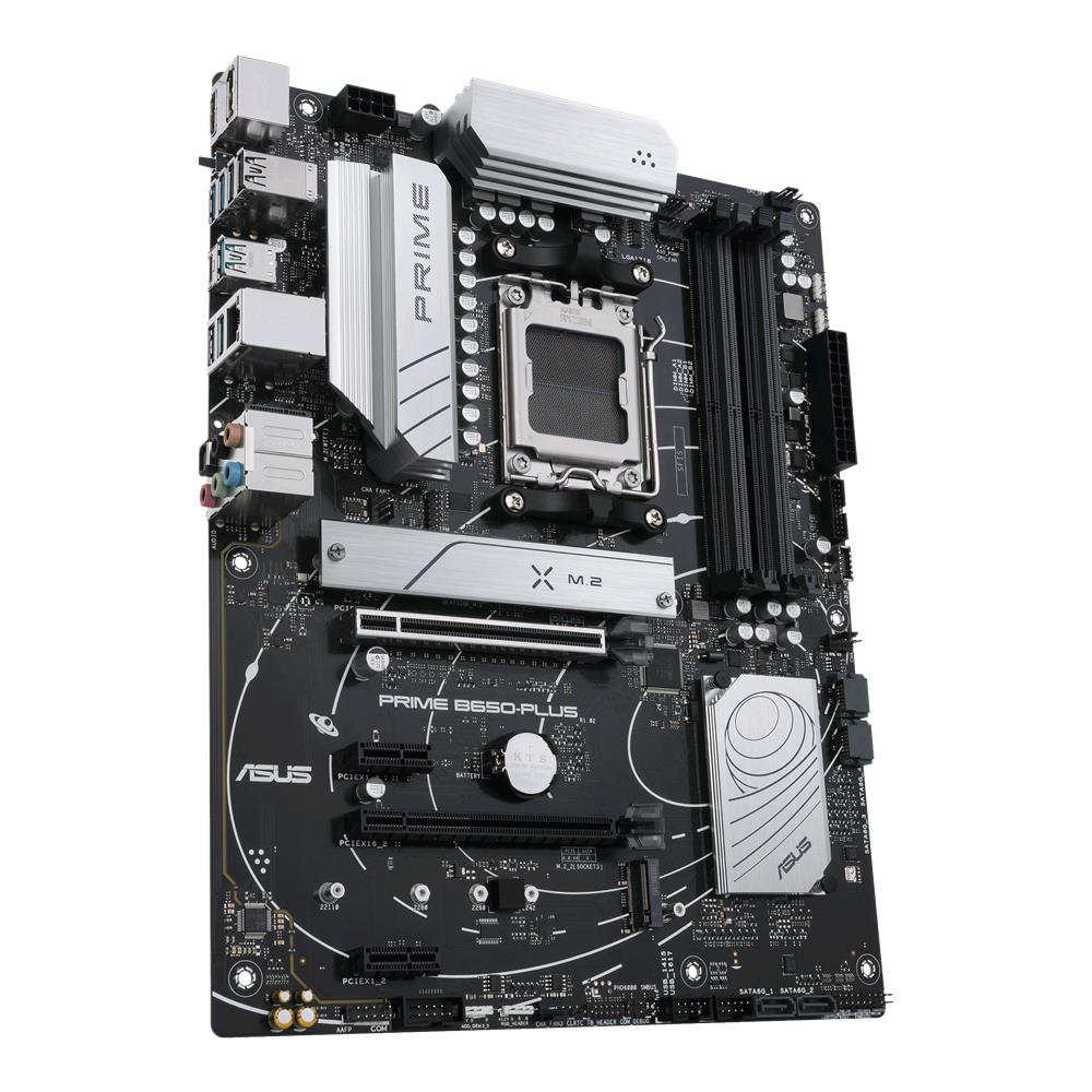 ASUS Prime B650-PLUS CSM Mainboard Sockel AMD AM5 Ryzen 7000 ATX DDR5 PCIe 5.0 M.2 2.5G Ethernet